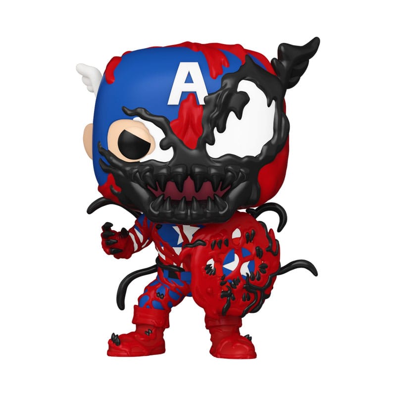 Marvel POP! Vinyl Figur Carnageized - Captain America 9 cm