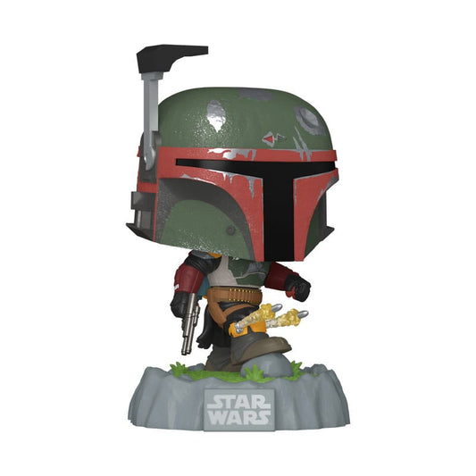 Star Wars: Fett Legacy POP! Vinyl Figur Boba Fett w/Rockets 9 cm