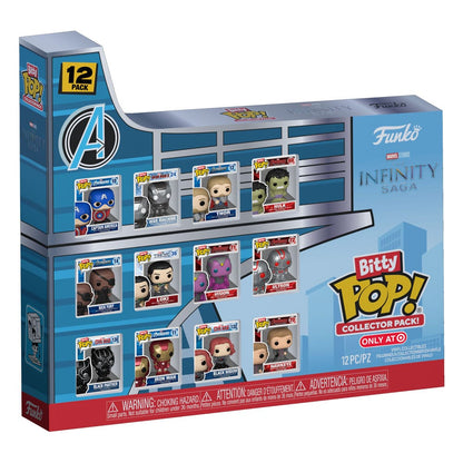 Marvel Bitty POP! Vinyl Figuren 12-Pack Infinity Saga 2