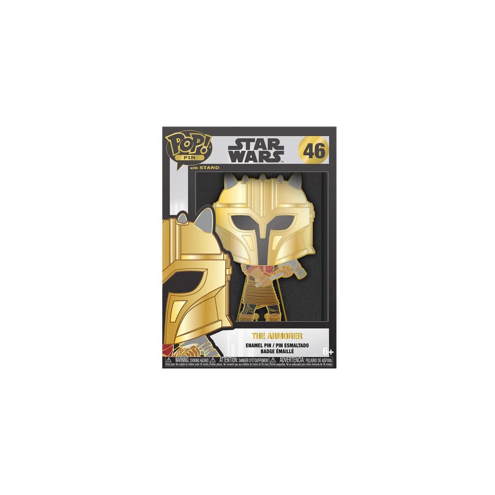 Star Wars Loungefly POP! Pin Ansteck-Pin The Armorer 10 cm